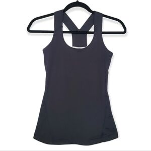 Crane & Lion Black Tank Top